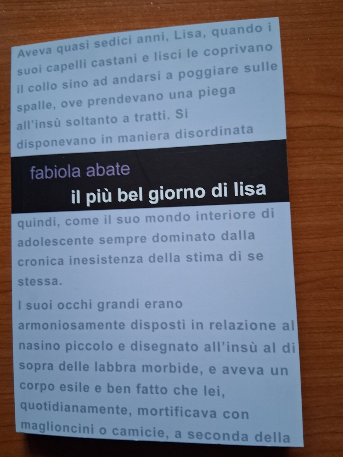 Il più bel giorno di Lisa di Fabiola Abate