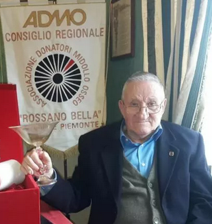 Addio a Mario Bella, fondatore dell’ADMO: un pioniere della Valchisone nella lotta contro la leucemia